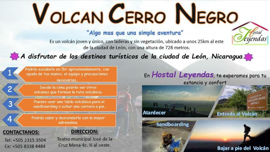 לאון Hostal Leyendas מראה חיצוני תמונה